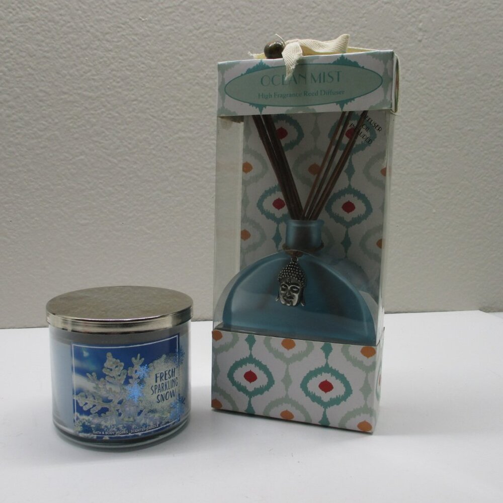 Ocean Mist/ Fresh Sparkling Snow Candle